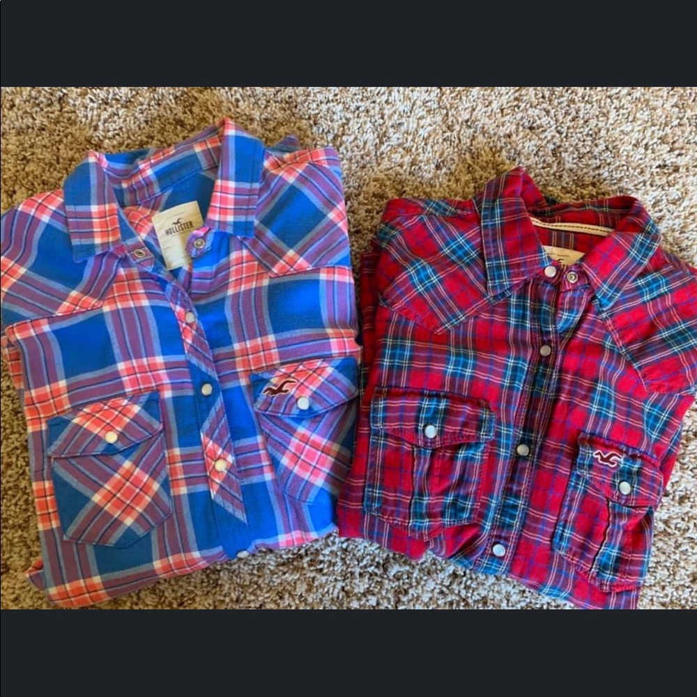 2 button up shirts